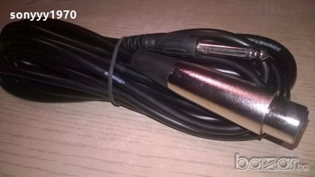 SHURE PROFI//shure-нов кабел за микрофон, снимка 6 - Микрофони - 19239489