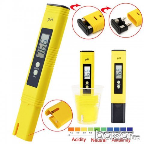 PH метър за измерване на алкалността на водата (PH meter; ПХ метър), снимка 5 - Друга електроника - 20665664