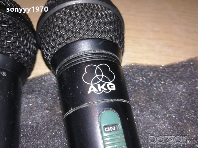 akg & behringer & shure-profi microphone-175лв брои-внос швеицария, снимка 11 - Микрофони - 20275442