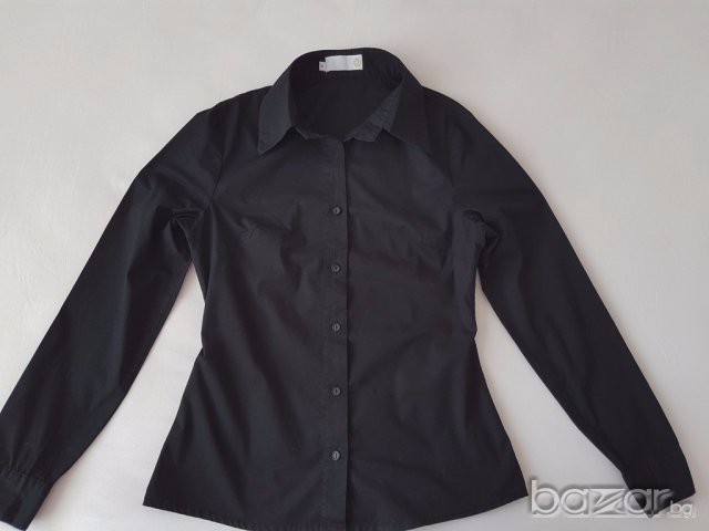 Units, черна риза, размер 36 , снимка 7 - Ризи - 18480580
