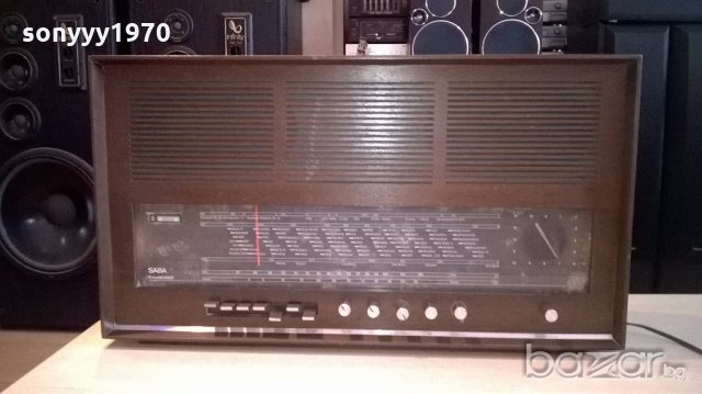 АНТИКА-Saba stereo receiver-лампова антика-внос швеицария, снимка 8 - Ресийвъри, усилватели, смесителни пултове - 18456217