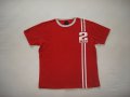 Червена тениска за младеж,158/164 см. 