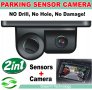 Камера + паркинг сензор  и зумер  2в1, снимка 1
