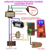 Управление контролер за точкова заварка консумативи spot welder 18650, снимка 6 - Друга електроника - 21101086