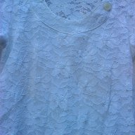 бяла блуза от дантела , снимка 1 - Туники - 13483305