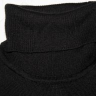 Черно поло Motivi, снимка 3 - Блузи с дълъг ръкав и пуловери - 17778467