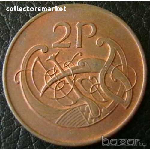 2 пенса 1979, Ирландия, снимка 1