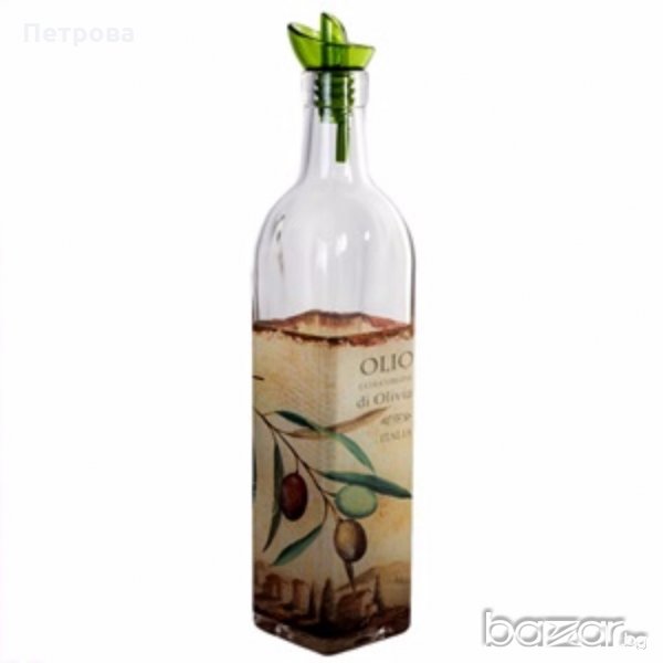 Стъклена бутилка за олио/зехтин-750 мл., снимка 1