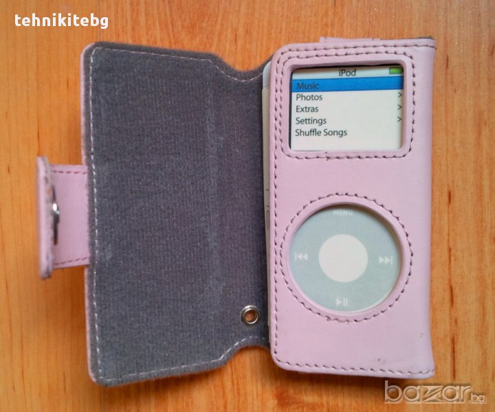 Belkin - оригинално кожено калъфче за iPod , чисто ново, снимка 1