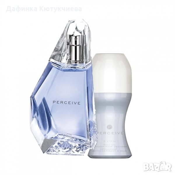 Комплект аромат и рол-он Perceive, снимка 1