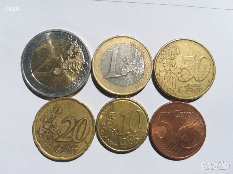 Изкупувам евро и евроцентове на всякакви монети.Търся  количества. Цената зависи от номинала на мон, снимка 1