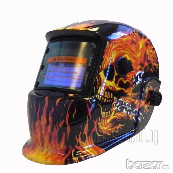 Заваръчен шлем соларна маска с функции Чисто Нова Високо Качество, снимка 1