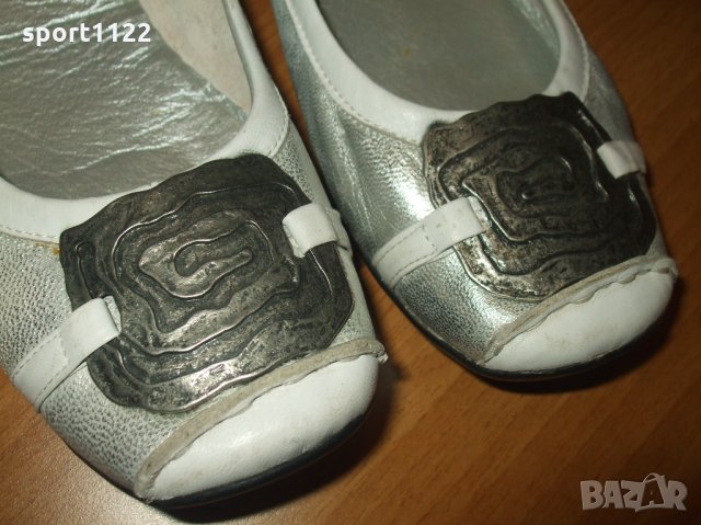 N39 Mamzelle естествена кожа дамски обувки/балерини, снимка 10 - Дамски ежедневни обувки - 24893186