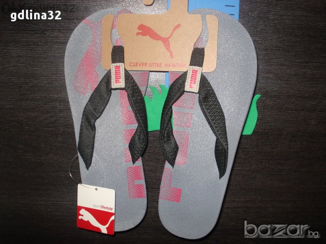 Нови Puma Black&gray Flip-flops н 39  , снимка 6 - Джапанки - 11007992