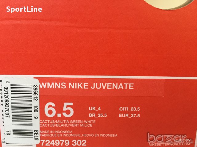 WMNS Nike Juvanate, снимка 6 - Маратонки - 17610054