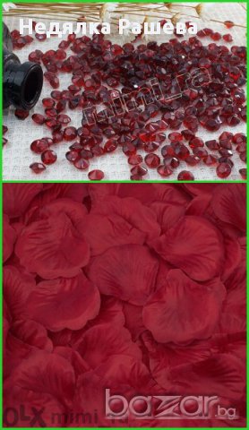 Декорация за Свети Валентин, сватба или романтичен повод, различни цветове!, снимка 6 - Декорация за дома - 11296731