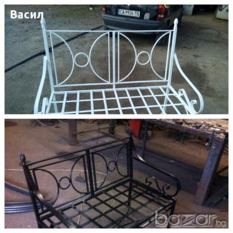 Столове ковано желязо, снимка 3 - Столове - 17930278