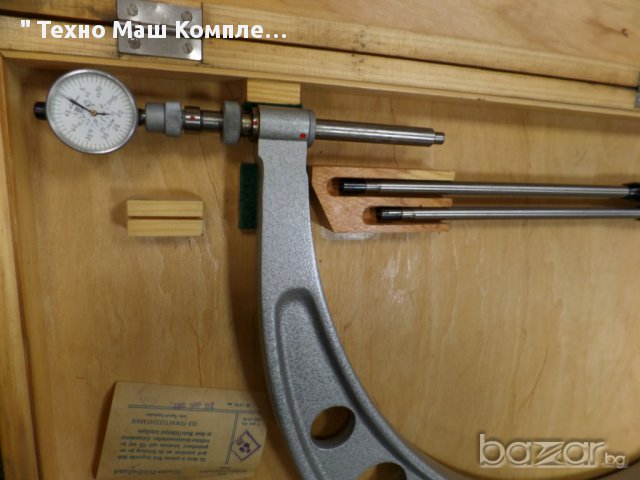 Микрометри немски, руски., снимка 4 - Други машини и части - 9104654