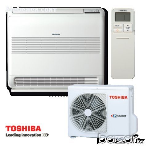 Инверторен климатик Toshiba Bi-flow RAS-B13U2FVG-E1 / RAS-13PAVSG-E - подов тип, снимка 1 - Климатици - 17079777