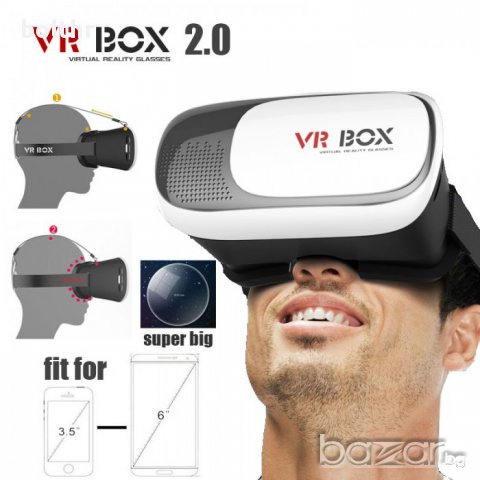 ОЧИЛА ЗА ВИРТУАЛНА РЕАЛНОСТ И 3D ЗА СМАРТ ТЕЛЕФОН VR BOX, снимка 5 - 3D VR очила за смартфон - 14528958