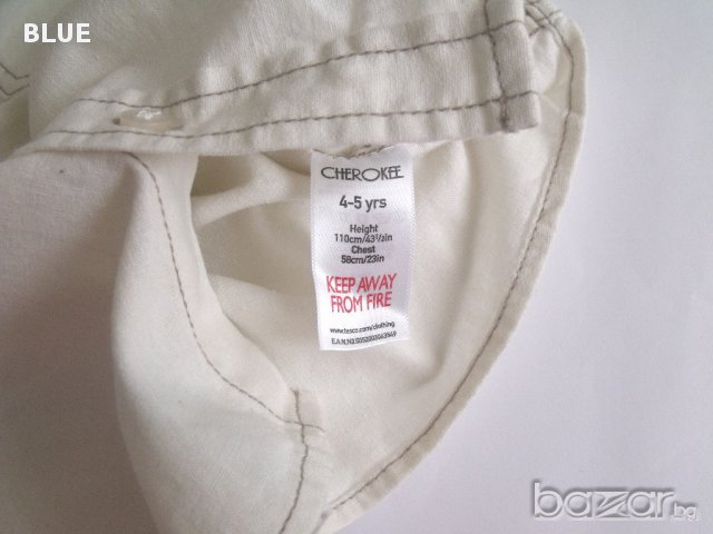 Cherokee риза и дънки сколан 4-5 год, снимка 4 - Детски панталони и дънки - 17396097