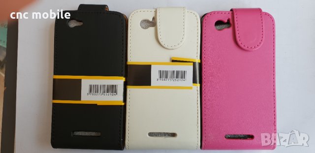 Sony Xperia M - Sony C1905 кожен калъф - case, снимка 2 - Калъфи, кейсове - 25090237
