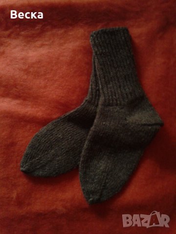 Вълнени чорапи ръчно изработени