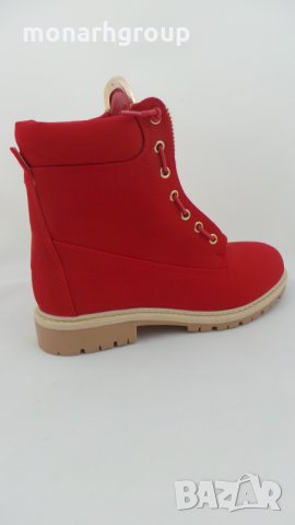 Дамски обувки Sonic-Red, снимка 3 - Дамски ежедневни обувки - 25859276