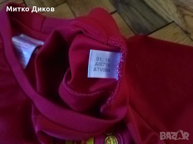 Манчестър Юнайтед 2017-18 тениска Адидас  №9Ибрахимович тениска размер 164см, снимка 8 - Футбол - 25180513