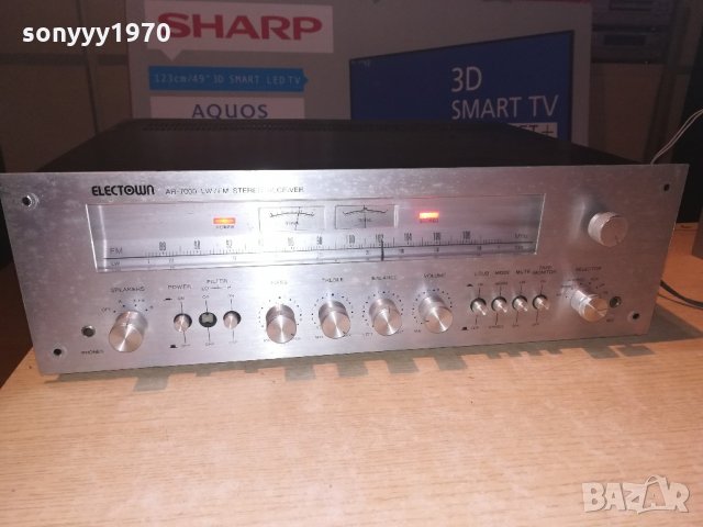 electown ar-7000 receiver-made in korea-внос швеицария, снимка 3 - Ресийвъри, усилватели, смесителни пултове - 21535099