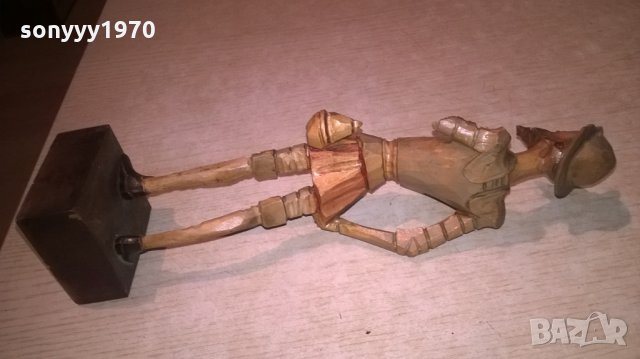 дон кихот-28см-дърво-внос испания, снимка 12 - Колекции - 25241842