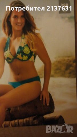 НОВ ! Дамски Бански костюм размер 38 В, снимка 1