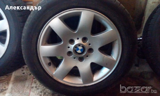 BMW джанти с гуми 5 бр,, снимка 4 - Гуми и джанти - 13738285