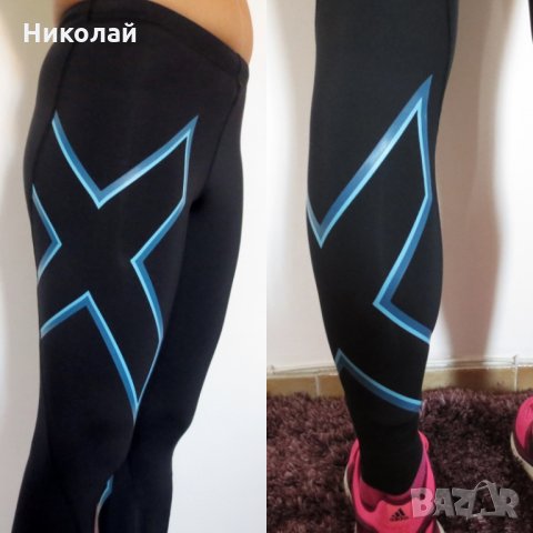 2XU Women's Compression Tights Black Amalfi, снимка 5 - Клинове - 24426229