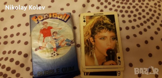 Карти от дъвки Футбол, снимка 6 - Колекции - 25442652