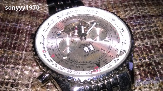 breitling chronometre navitimer-часовник-внос швеицария, снимка 17 - Мъжки - 24943245