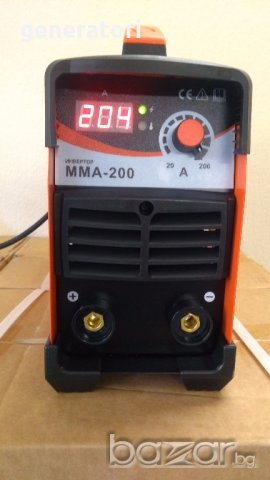 Инверторен IGBT електрожен MMA 200А PROFESIONAL с дигитален дисплей - 120 лева!!!, снимка 7 - Други машини и части - 7193951