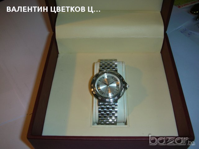 Продавам швейцарски мъжки часовник Жан Руле., снимка 3 - Мъжки - 17139357