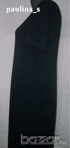 Елегантна черна рокля "Marks & Specer" / еластична черна рокля / голям размер, снимка 5 - Рокли - 15189883