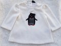 Зимна рокля за бебе 0-3 месеца