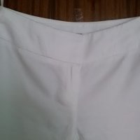 Нов бял панталон + подарък перлена гривна, снимка 5 - Панталони - 25179546