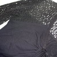 S/M Блуза черна Danza – S/M, снимка 7 - Блузи с дълъг ръкав и пуловери - 24466695