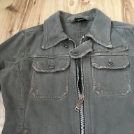 DIESEL дамско дънково яке, оригинално, размер М slim fit, снимка 7 - Якета - 11057841
