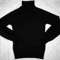 Черно поло Motivi, снимка 2 - Блузи с дълъг ръкав и пуловери - 17778467