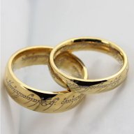 Пръстен "Lord of the rings" Властелинът на пръстените. Налични различни размери и цветове, снимка 3 - Пръстени - 10627686
