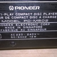 pioneer pd-m502 cd за 6 диска-внос швеицария, снимка 13 - Ресийвъри, усилватели, смесителни пултове - 23613543