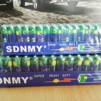 Батерии SDNMY 1.5V ААА(R03) и АА (R6) Super Heavy Duty, снимка 1 - Друга електроника - 23595536