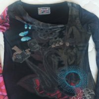 Блуза desigual S -М р, снимка 1 - Блузи с дълъг ръкав и пуловери - 25309787