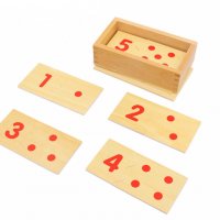  Математика пъзел Монтесори в кутия с плочки и карти за ранна възраст , снимка 2 - Образователни игри - 24999344