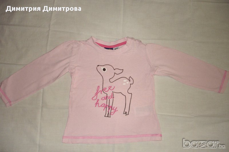 Памучна блузка - розова, снимка 1